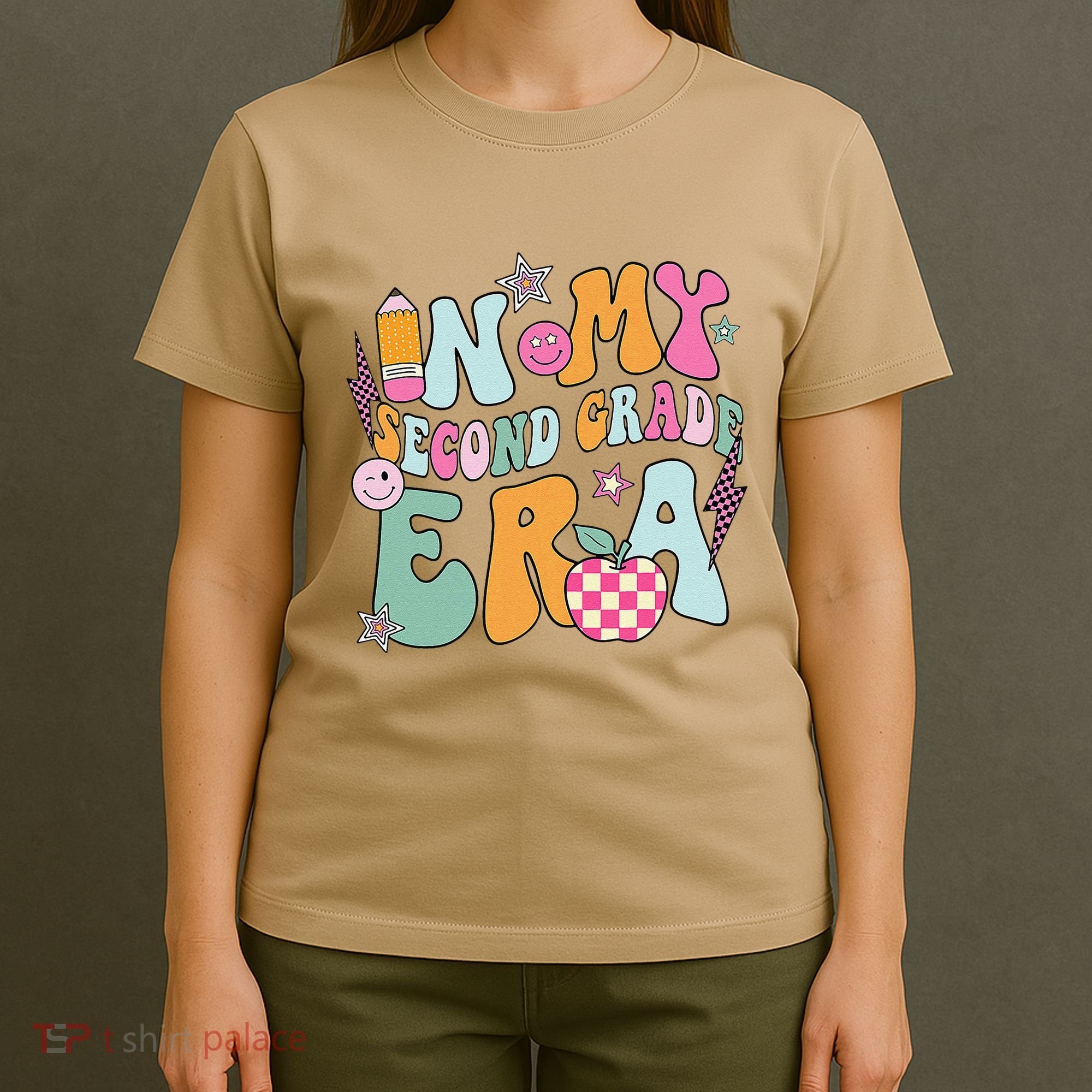 In My Second Grade Era 2nd Grade Girl Teacher Back To School Gift T-Shirt