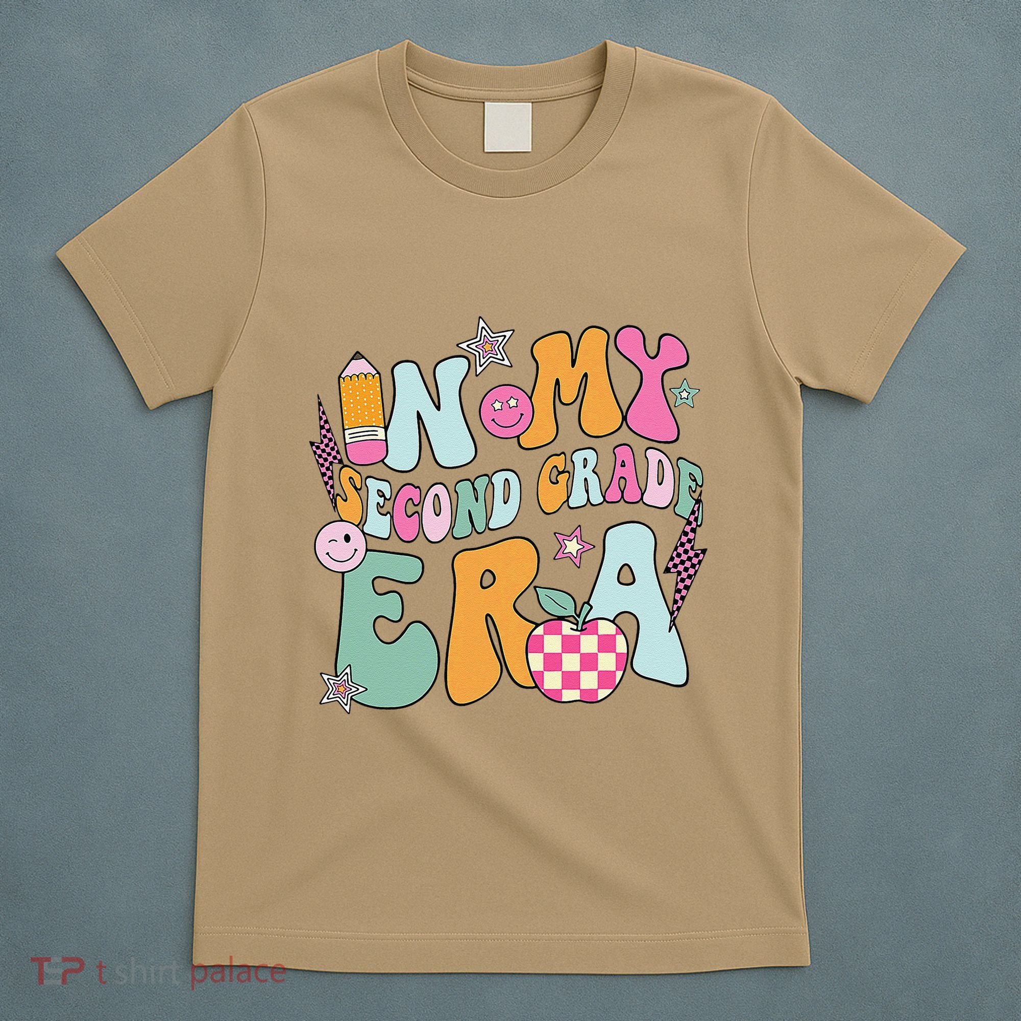 In My Second Grade Era 2nd Grade Girl Teacher Back To School Gift T-Shirt