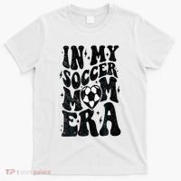 In My Soccer Mom Era Retro Soccer Mama Mothers Day T-Shirt thumb 0