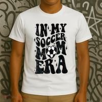 In My Soccer Mom Era Retro Soccer Mama Mothers Day T-Shirt thumb 3