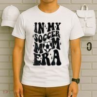 In My Soccer Mom Era Retro Soccer Mama Mothers Day T-Shirt thumb 6