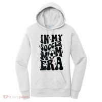 In My Soccer Mom Era Retro Soccer Mama Mothers Day Women's Hoodie thumb 0