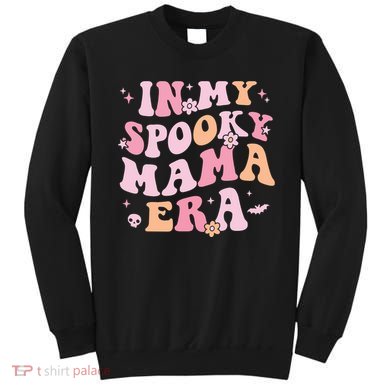 In My Spooky Mama Era Retro Halloween Witchy One Spooky Mom Sweatshirt