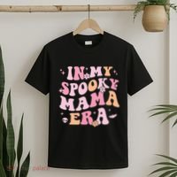 In My Spooky Mama Era Retro Halloween Witchy One Spooky Mom T-Shirt thumb 2