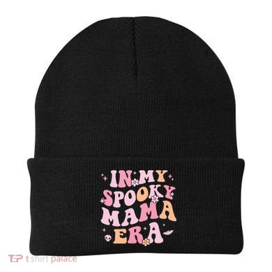 In My Spooky Mama Era Retro Halloween Witchy One Spooky Mom Beanie