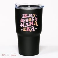 In My Spooky Mama Era Retro Halloween Witchy One Spooky Mom Tumbler thumb 0