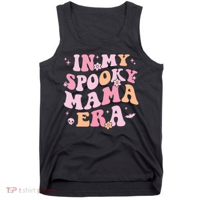 In My Spooky Mama Era Retro Halloween Witchy One Spooky Mom Tank Top