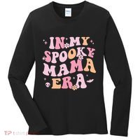 In My Spooky Mama Era Retro Halloween Witchy One Spooky Mom Women's Long Sleeve Shirt thumb 0