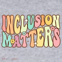 Inclusion Matters Special Education Autism Awareness Teacher Women's Sweatshirt thumb 2