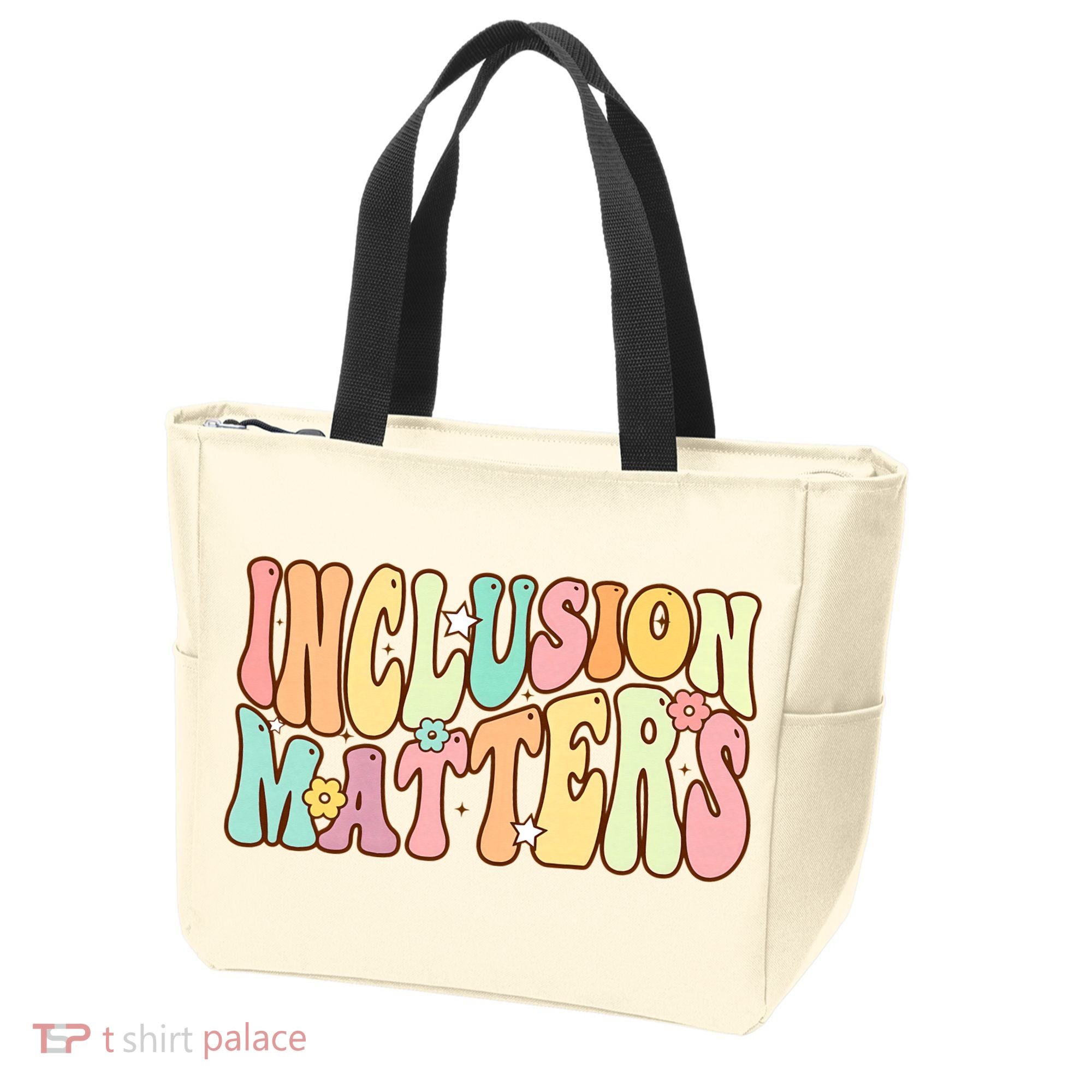 Inclusion Matters Special Education Autism Awareness Teacher Tote Bag