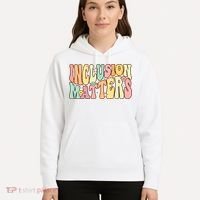 Inclusion Matters Special Education Autism Awareness Teacher Hoodie thumb 5