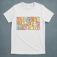 Inclusion Matters Special Education Autism Awareness Teacher T-Shirt thumb 5