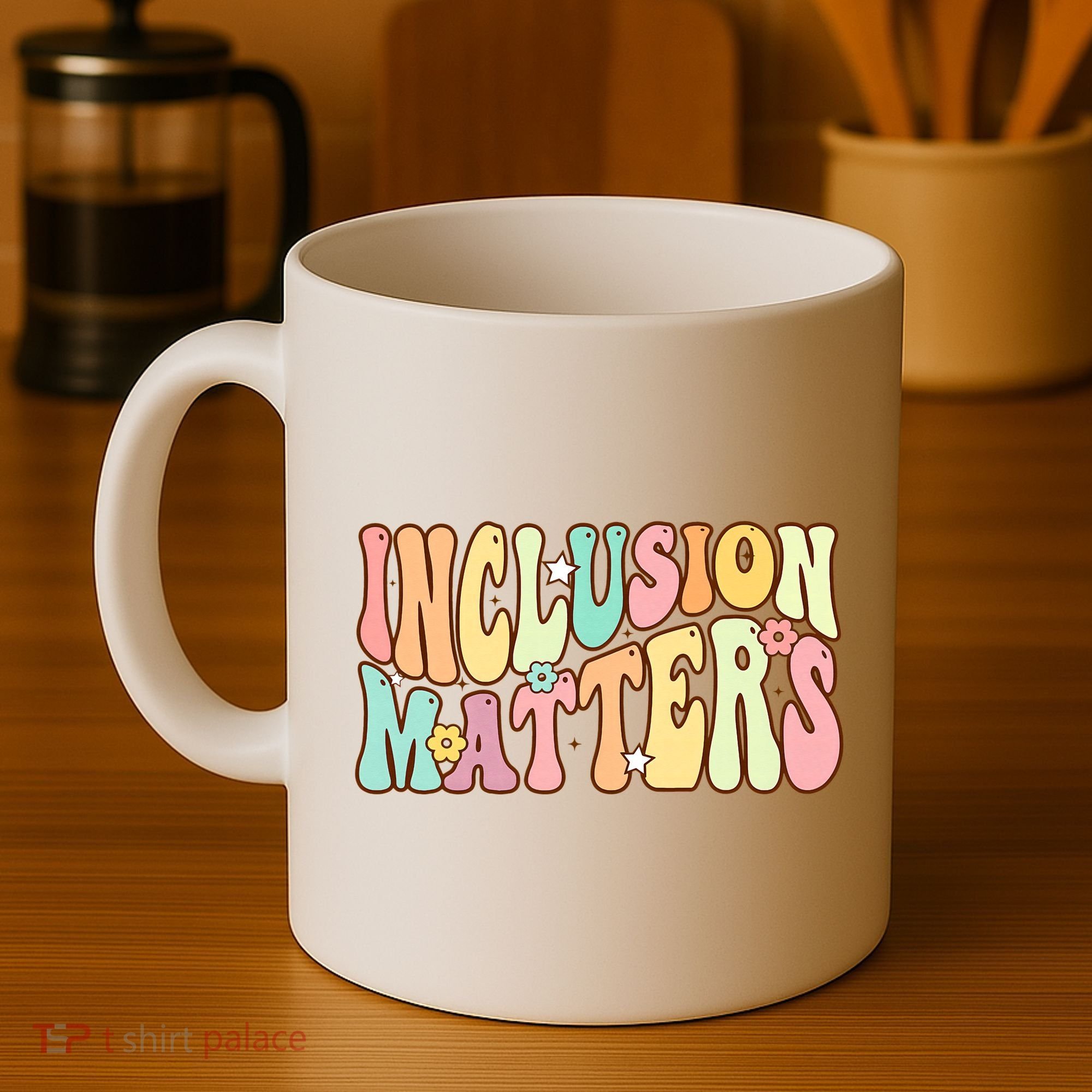 Inclusion Matters Special Education Autism Awareness Teacher Coffee Mug