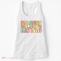 Inclusion Matters Special Education Autism Awareness Teacher Women's Tank Top thumb 0