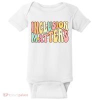 Inclusion Matters Special Education Autism Awareness Teacher Baby Bodysuit thumb 0
