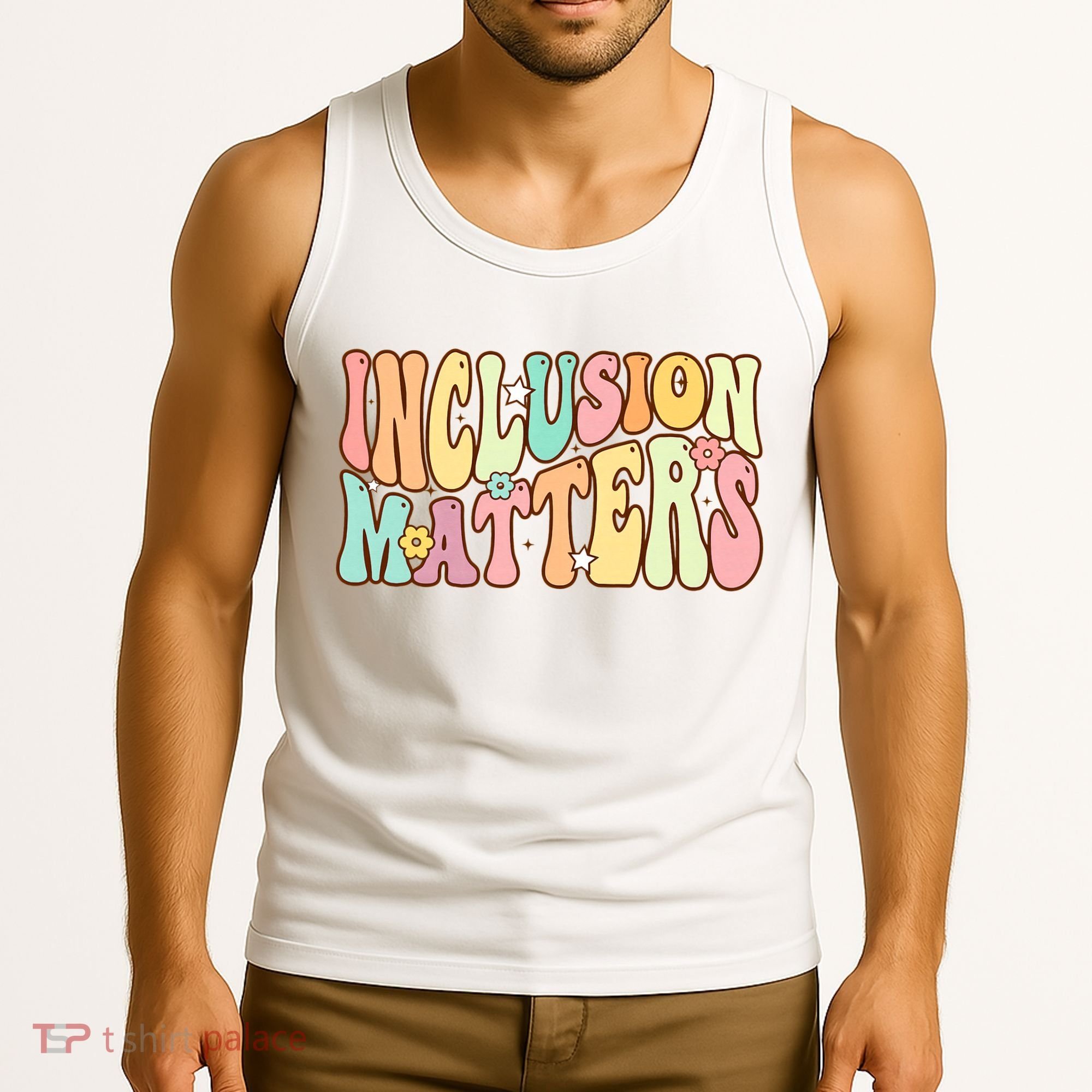 Inclusion Matters Special Education Autism Awareness Teacher Tank Top
