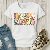 Inclusion Matters Special Education Autism Awareness Teacher Women's T-Shirt thumb 3