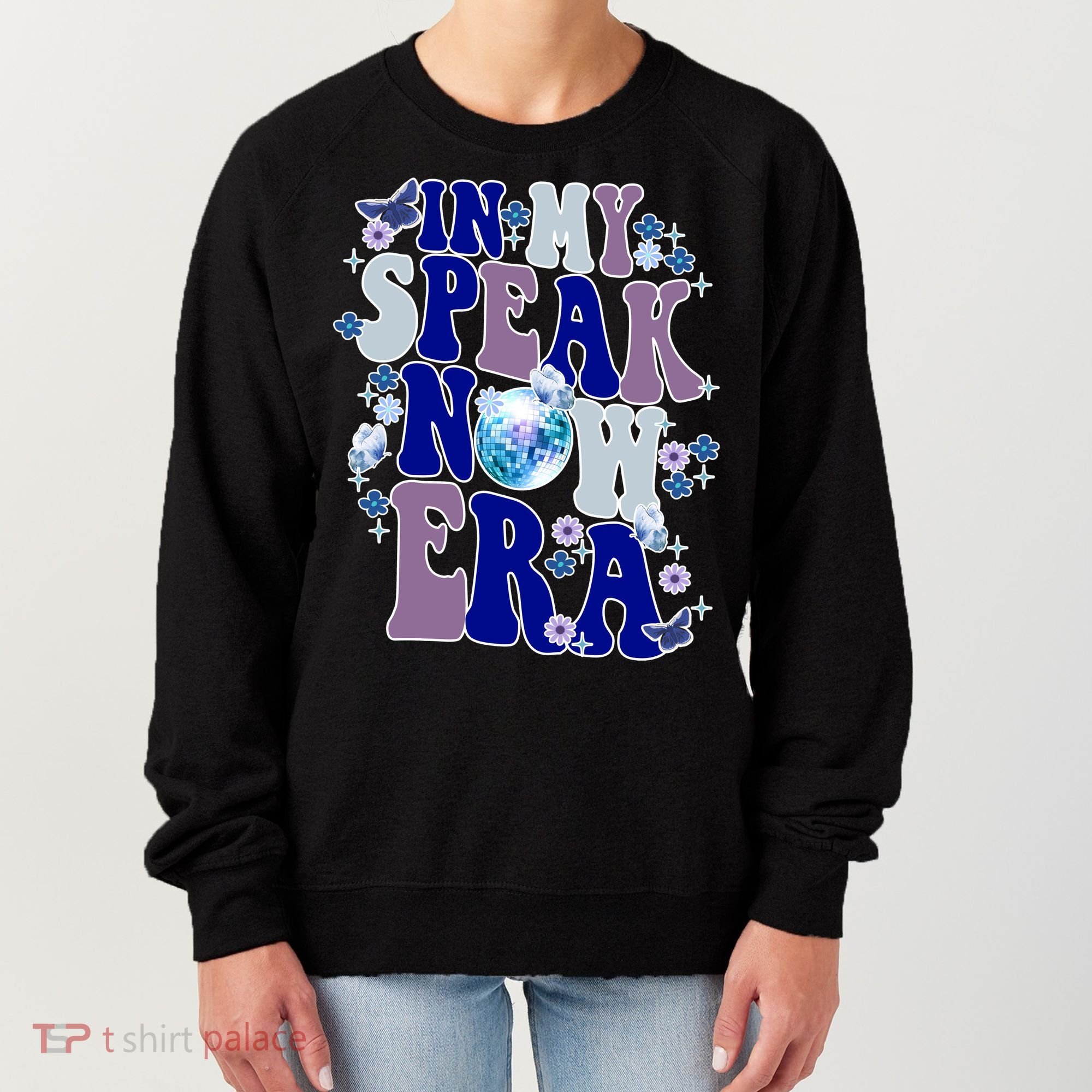 In My Speak Now Era Cute Gift Disco Women's Sweatshirt
