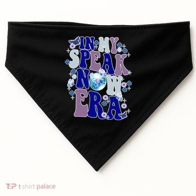 In My Speak Now Era Cute Gift Disco USA-Made Doggie Bandana