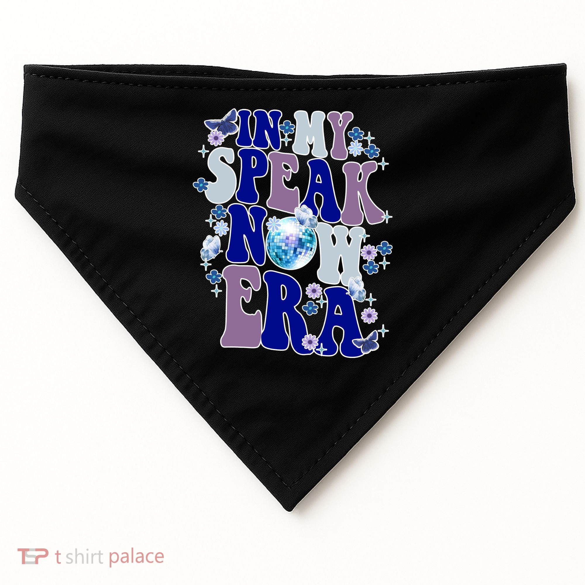 In My Speak Now Era Cute Gift Disco USA-Made Doggie Bandana