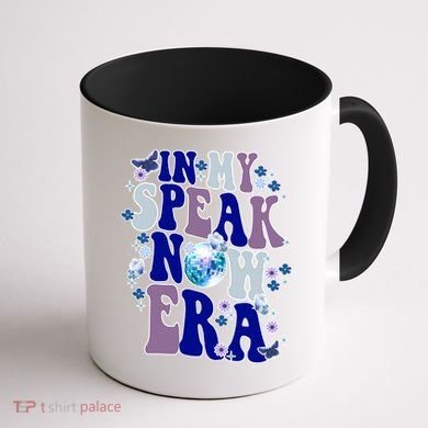 In My Speak Now Era Cute Gift Disco Coffee Mug back