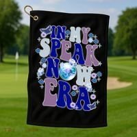 In My Speak Now Era Cute Gift Disco Golf Towel thumb 1