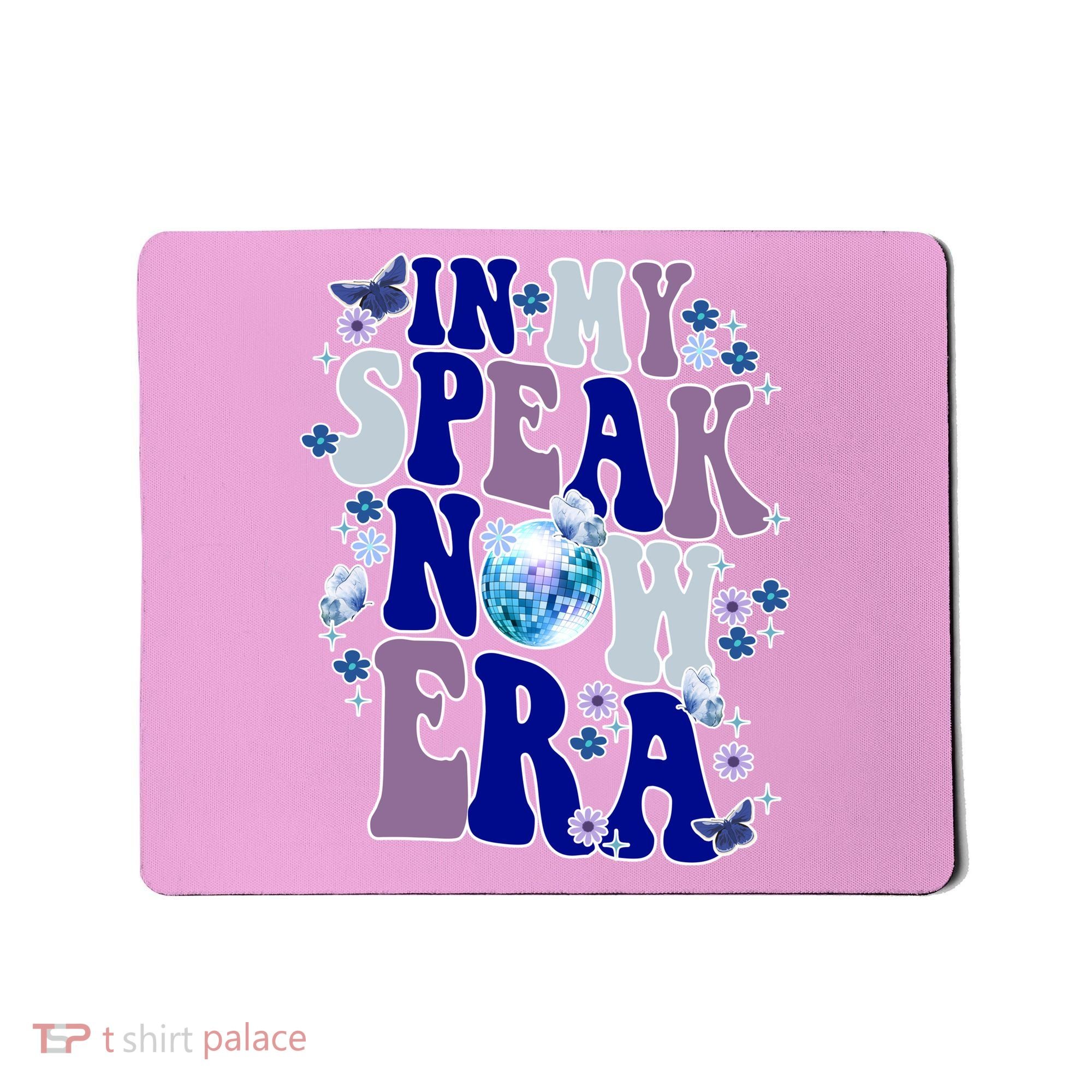 In My Speak Now Era Cute Gift Disco Mousepad