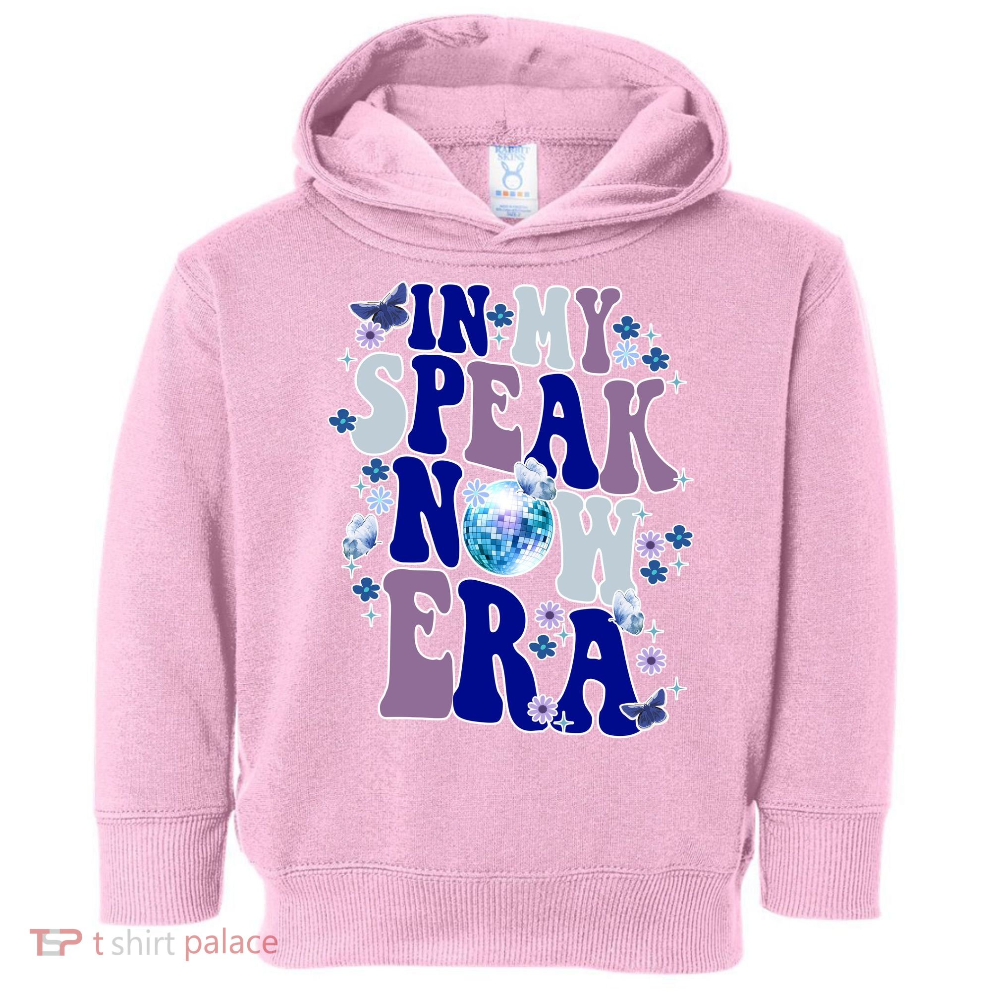 In My Speak Now Era Cute Gift Disco Toddler Hoodie