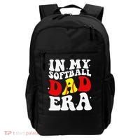 In My Softball Dad Era Softball Dad Backpack thumb 0