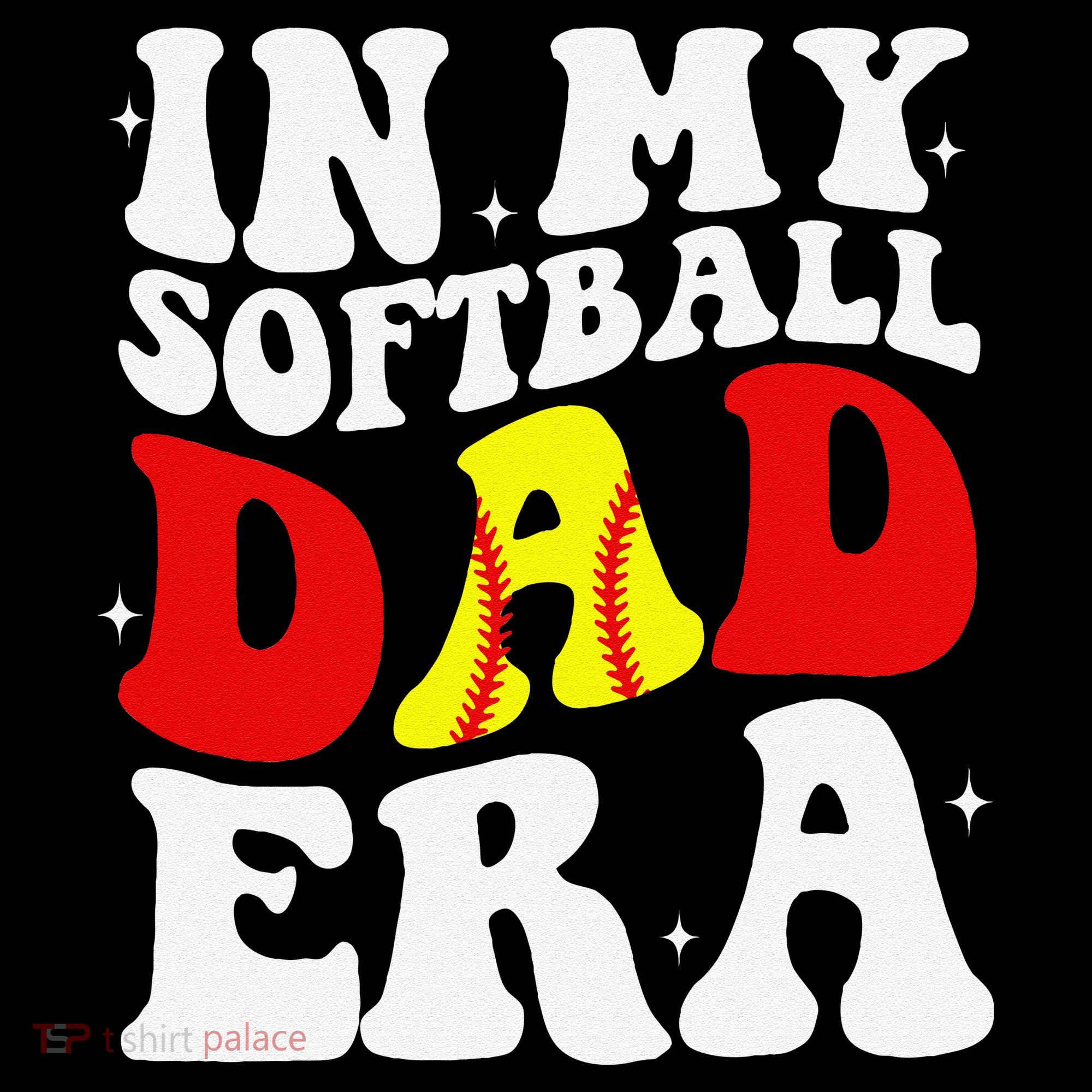 In My Softball Dad Era Softball Dad Coffee Mug