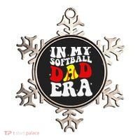 In My Softball Dad Era Softball Dad Ornament thumb 0
