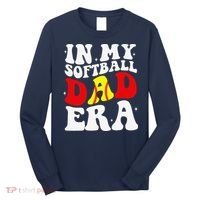 In My Softball Dad Era Softball Dad Long Sleeve Shirt thumb 0
