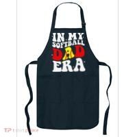 In My Softball Dad Era Softball Dad Apron thumb 0