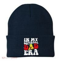 In My Softball Dad Era Softball Dad Beanie thumb 0