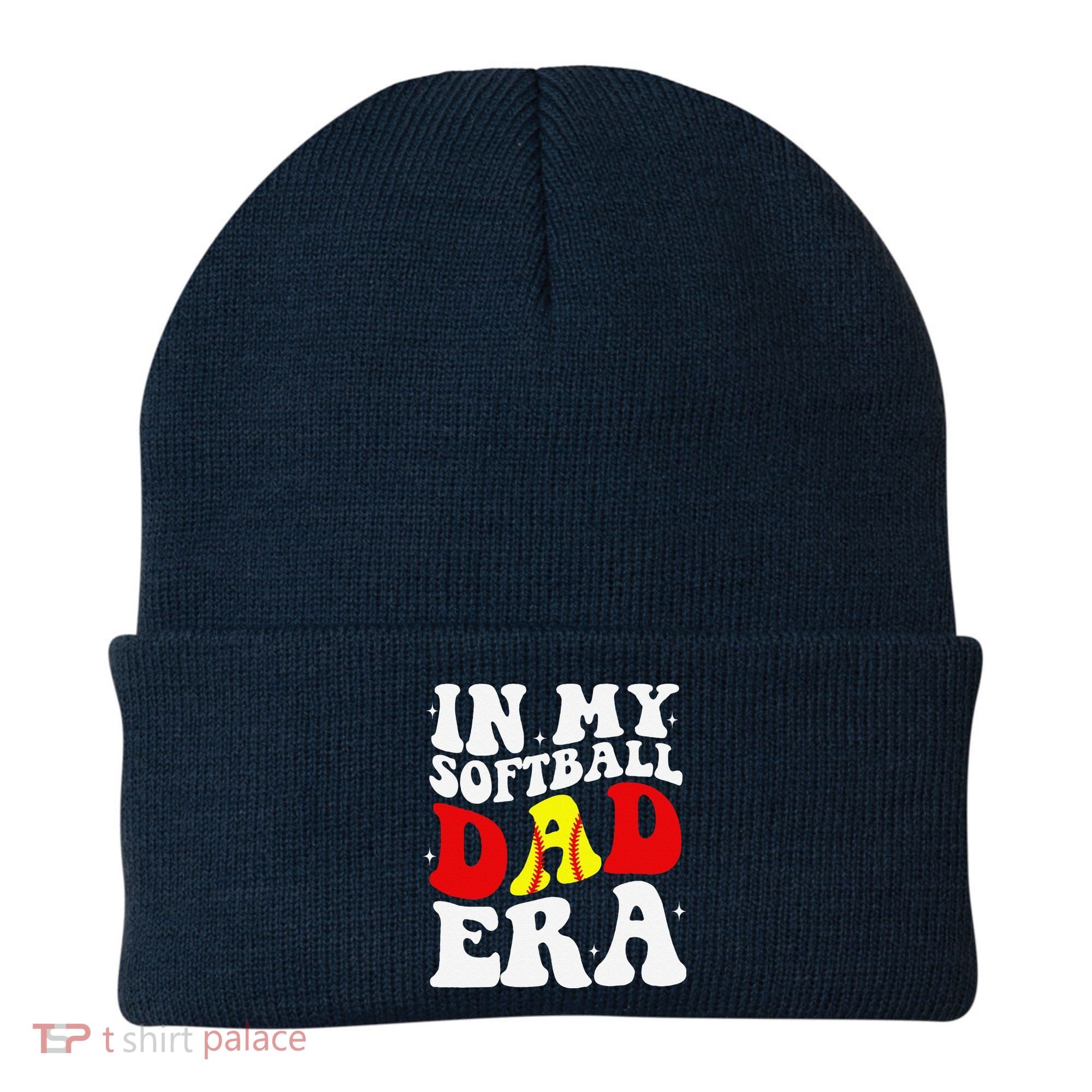 In My Softball Dad Era Softball Dad Beanie