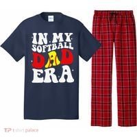 In My Softball Dad Era Softball Dad Pajama Set thumb 0