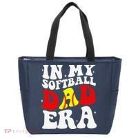 In My Softball Dad Era Softball Dad Tote Bag thumb 0