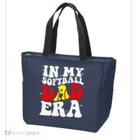 In My Softball Dad Era Softball Dad Tote Bag thumb 3