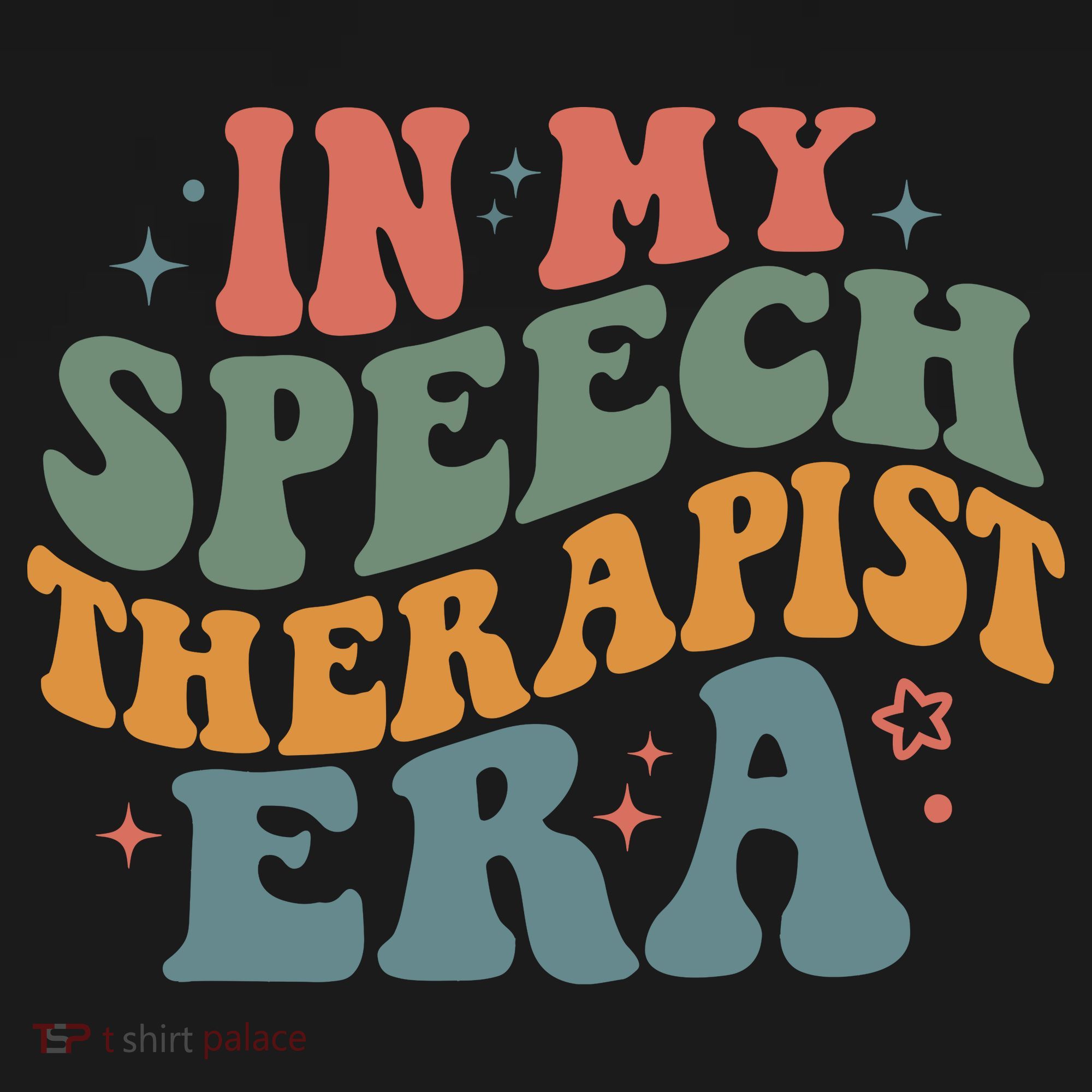 In My Speech Therapist Era Retro SLP Therapists Teacher Women's Hoodie