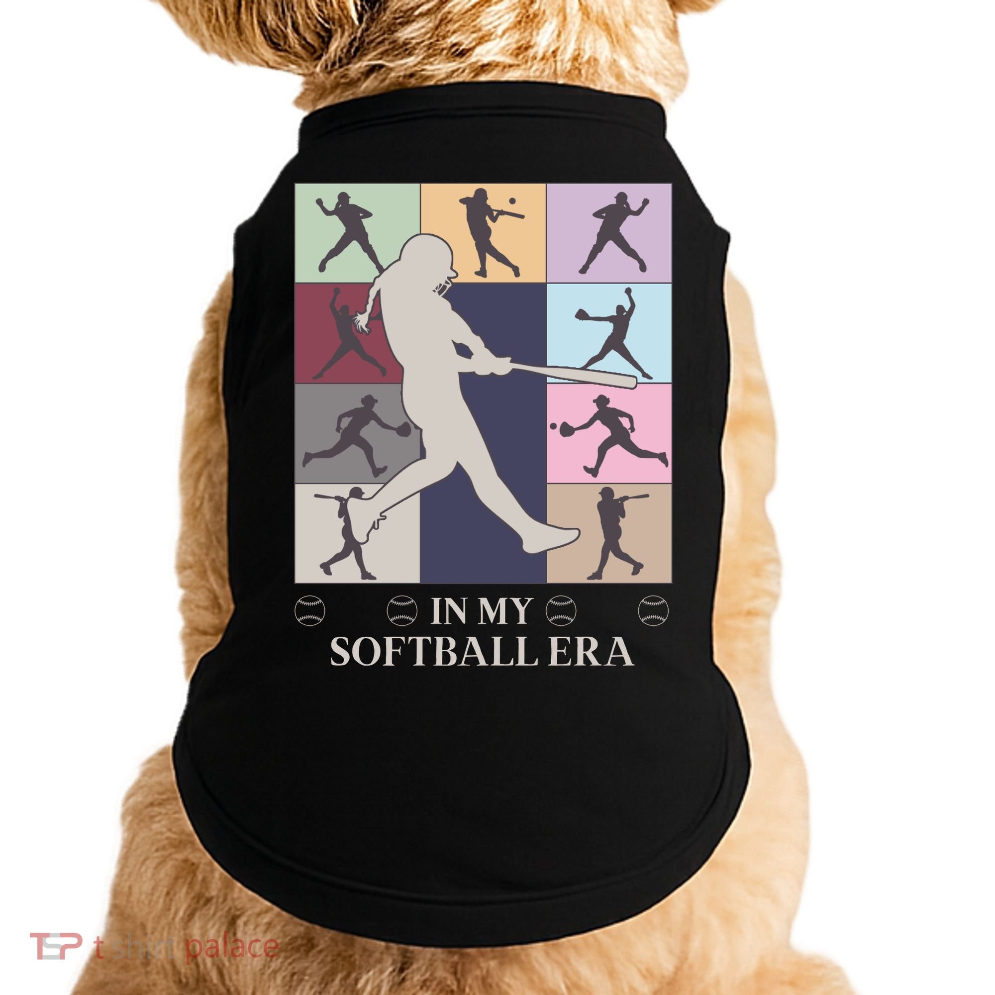 In My Softball Era Doggie Tank