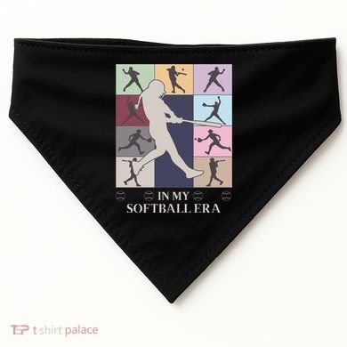 In My Softball Era USA-Made Doggie Bandana