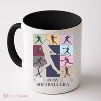In My Softball Era Coffee Mug thumb 0