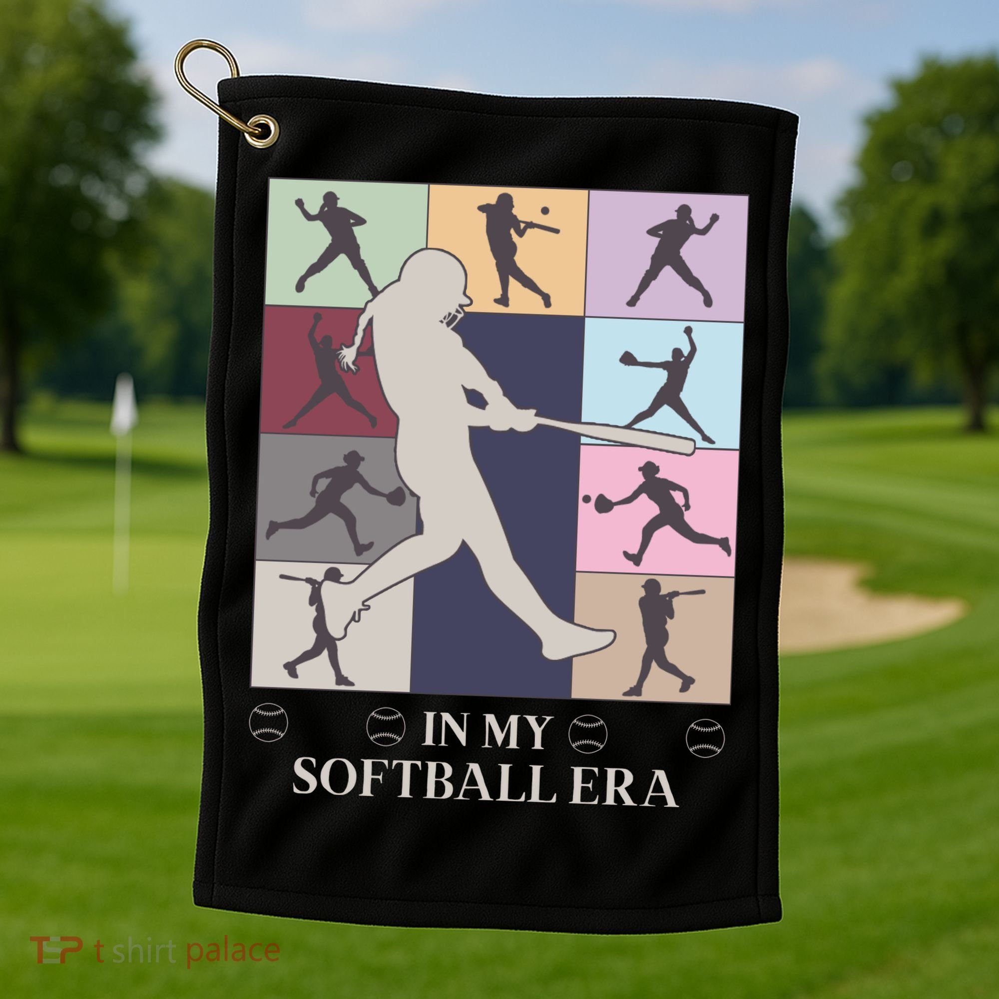 In My Softball Era Golf Towel