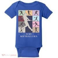 In My Softball Era Baby Bodysuit thumb 0