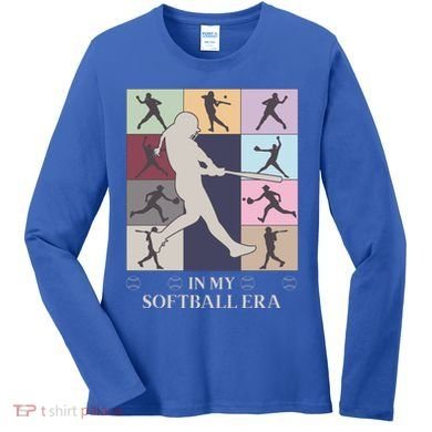 In My Softball Era Women's Long Sleeve Shirt