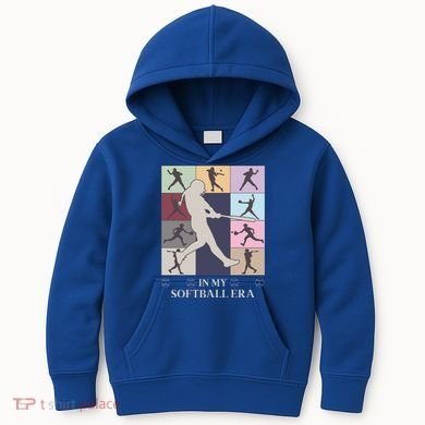 In My Softball Era Kids Hoodie