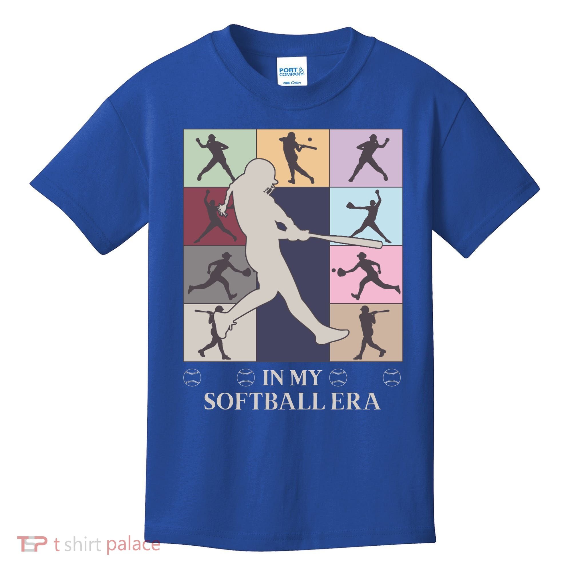 In My Softball Era Kids T-Shirt