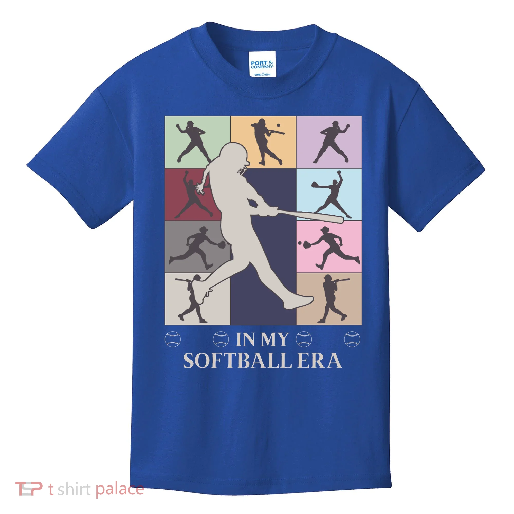 In My Softball Era Kids T-Shirt