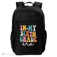 In My Sixth 6th Grade Era Groovy Back To School Teacher Backpack thumb 0