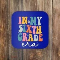 In My Sixth 6th Grade Era Groovy Back To School Teacher Coaster thumb 0